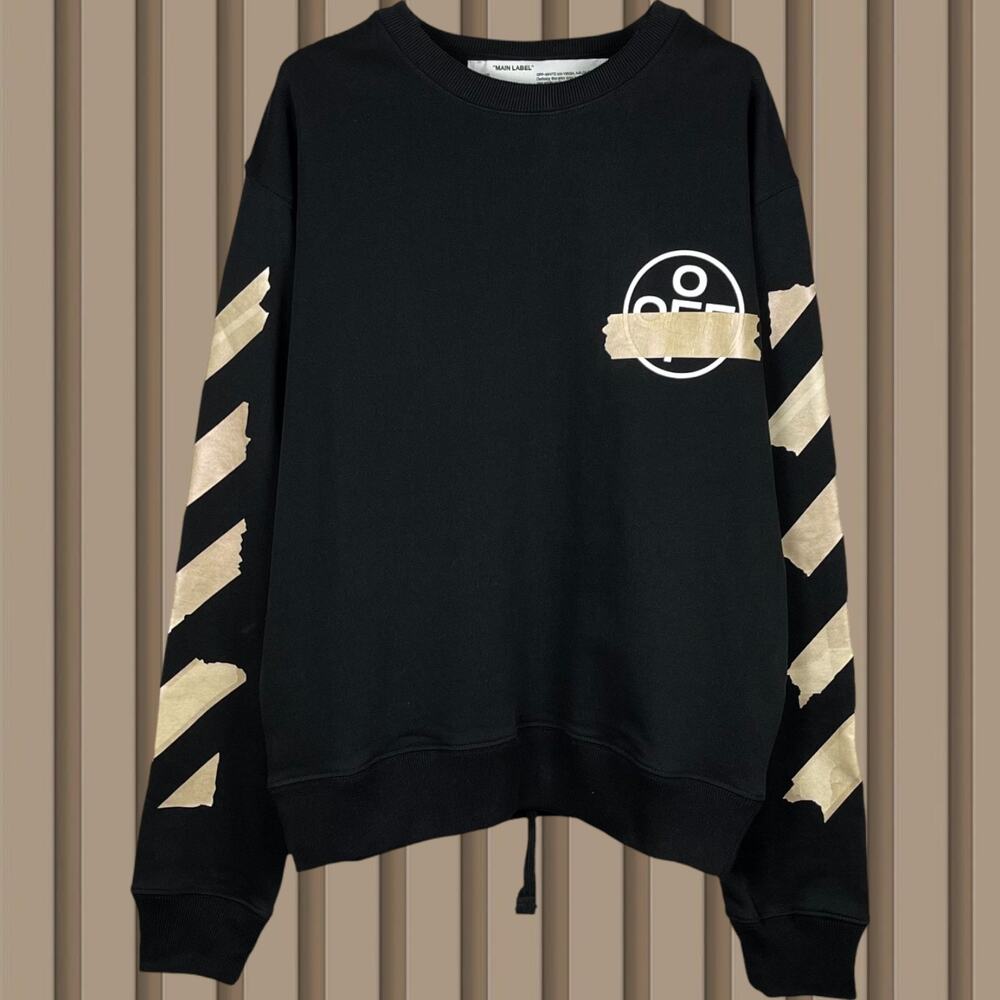 Off-White Men's Sweatshirt Black